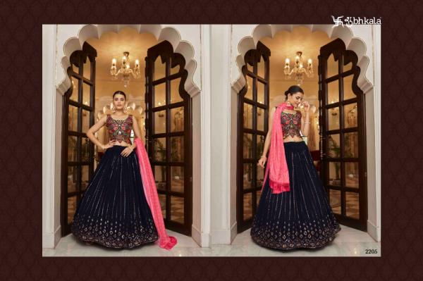 Kf Bridesmaid 24 New Exclusive Georgette Designer Lehenga Choli Collection